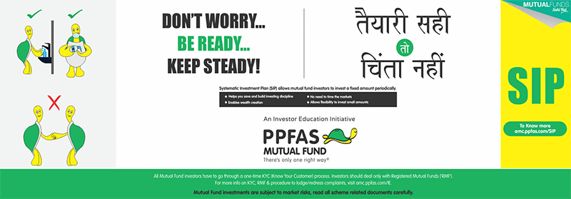Dont worry... Be Ready... Keep Steeady! - an investor education
