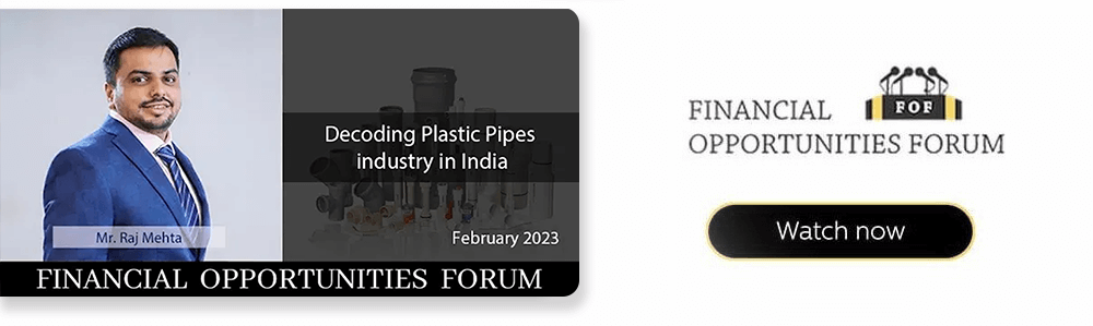 Decoding Plastic Pipes industry in India