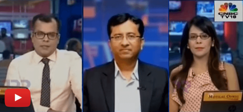 Mr. Rajeev Thakkar  interview on CNBC TV 18