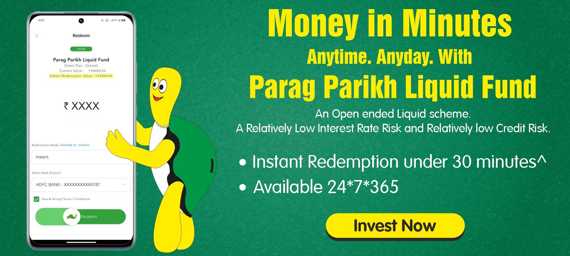 Instant Access Facility Banner